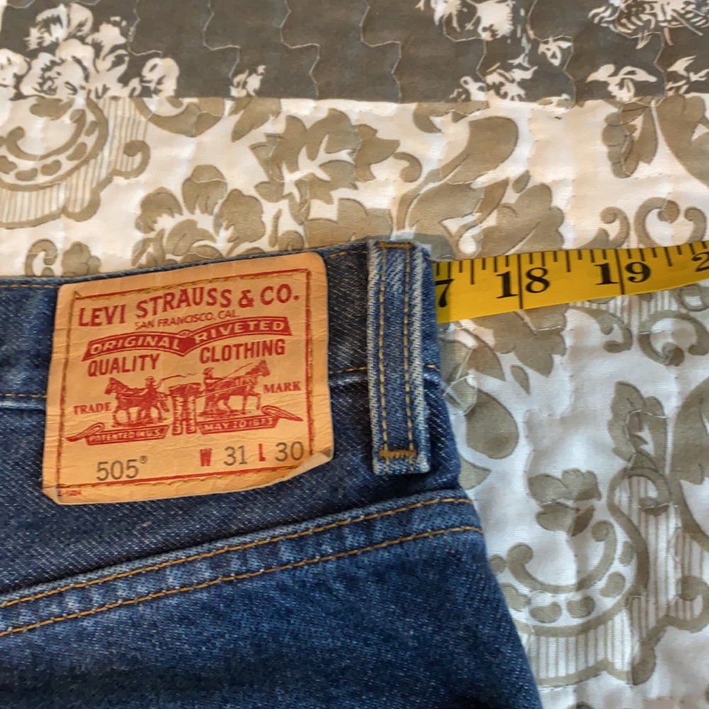 LEVI'S 505 Jeans Regular Fit 31x30 - Picture 5 of 11